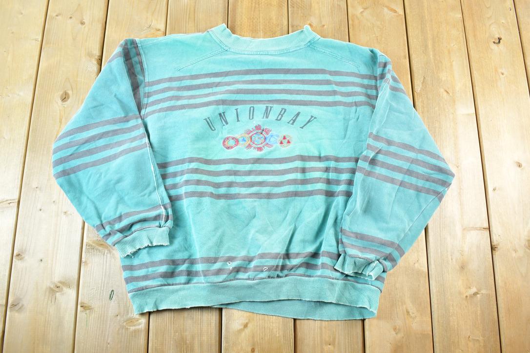 Vintage 1990s Union Bay Crewneck Sweatshirt Mens M