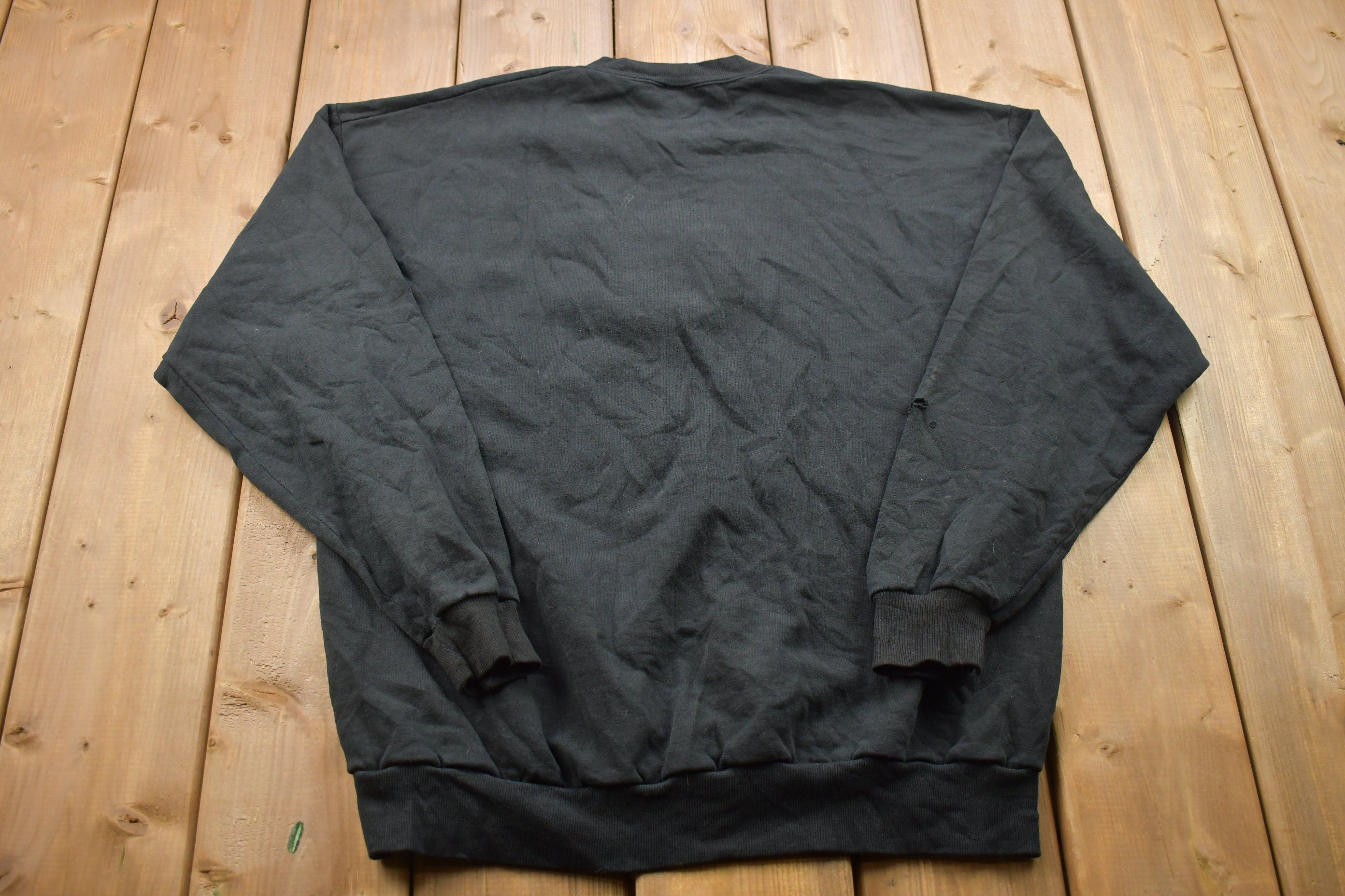 Vintage 1990s Jerzees Eagle Crewneck Sweatshirt  Made in USA  Distressed  90s Crewneck  Athleisure  Streetwear  American Vintage
