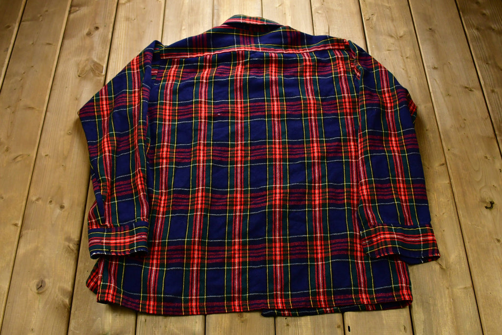 Vintage 1990s Plaid Button Up Shirt