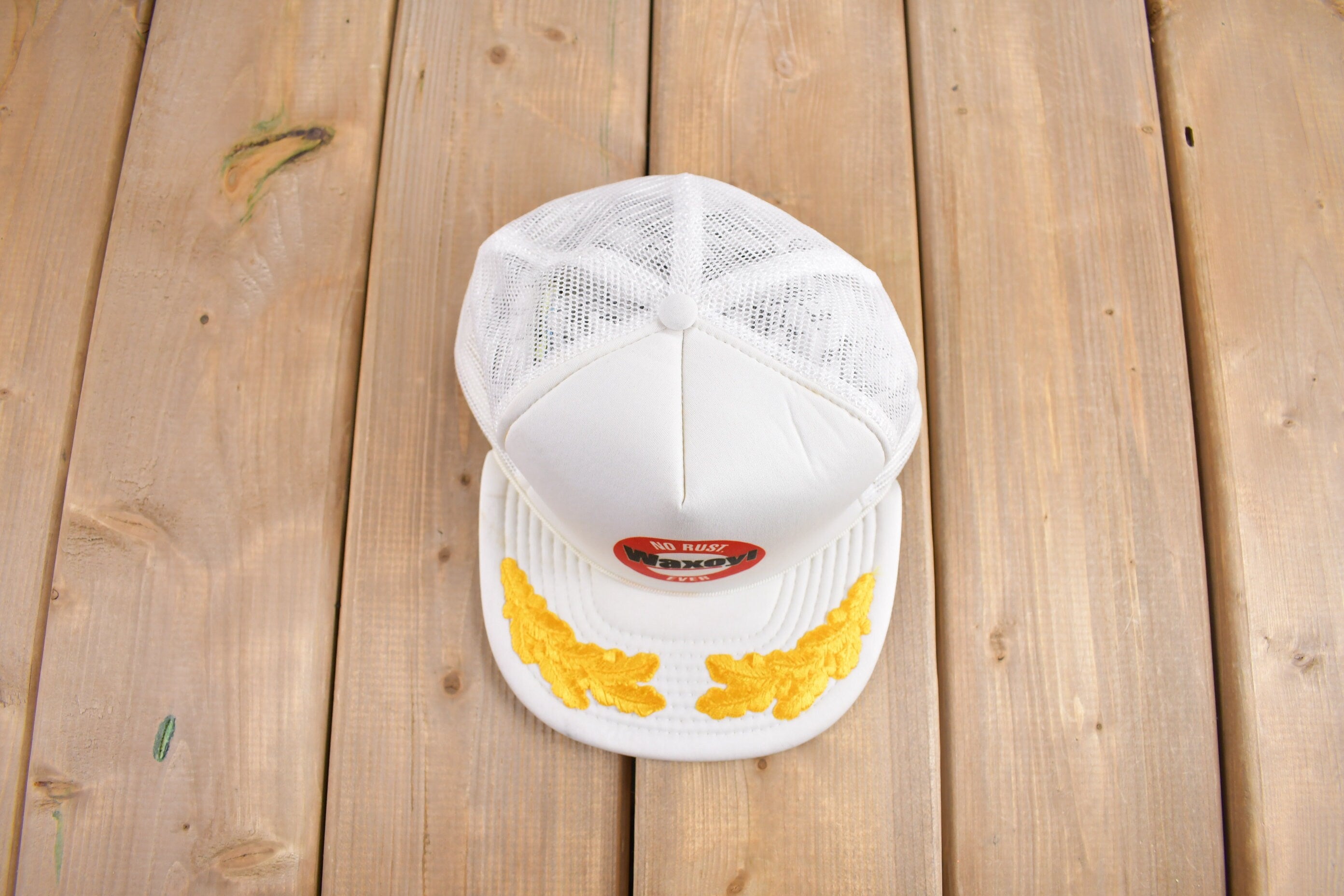 Vintage 1990s Waxoyl Trucker Hat