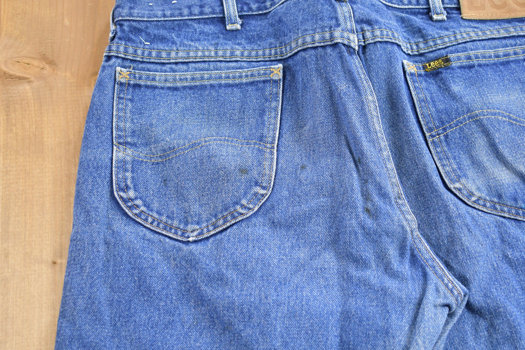 Vintage 1980s LEE Blue Jeans Size 36 x 30.5