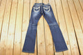 Vintage Deadstock Y2K Grace In LA Bedazzled Low Rise Jeans Women's Size 27 x 32