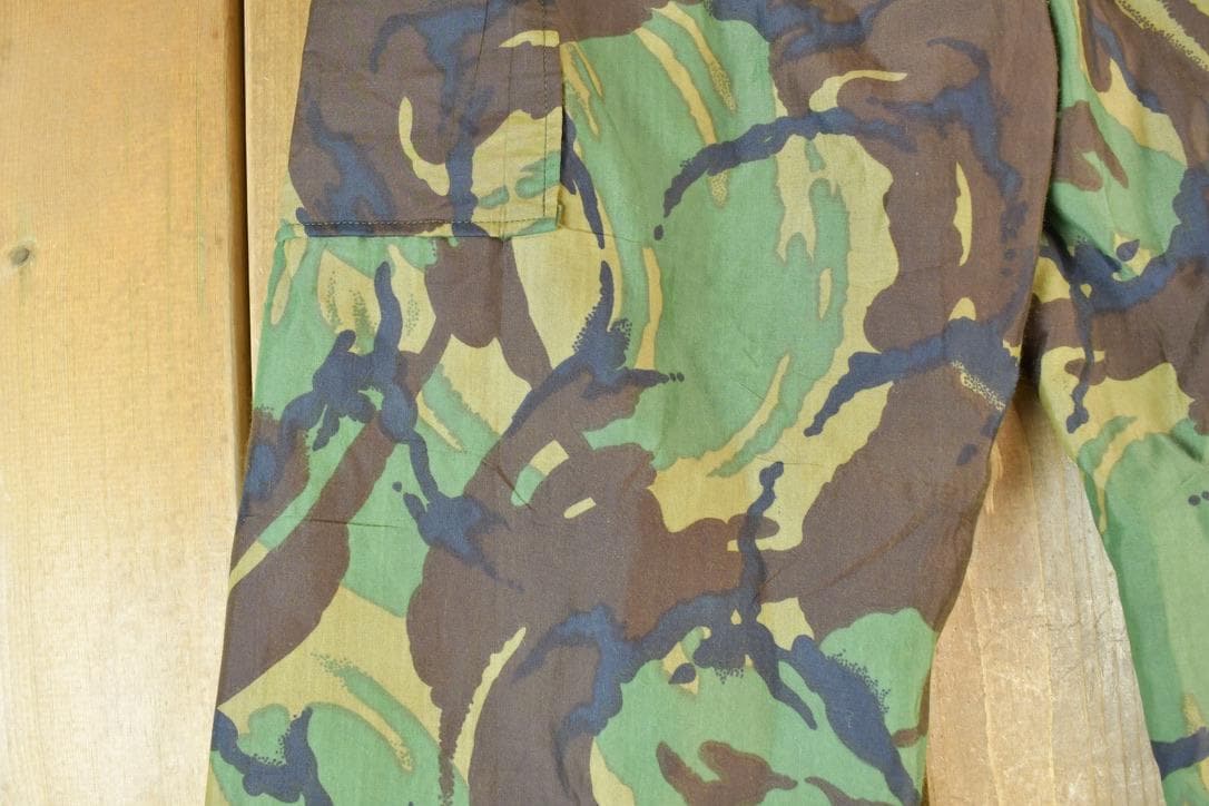 Vintage 1990s Army Camouflage Protector Suit Pants Size L / Streetwear / Army Pants / Military Pant's / Vintage Cargos / Made In