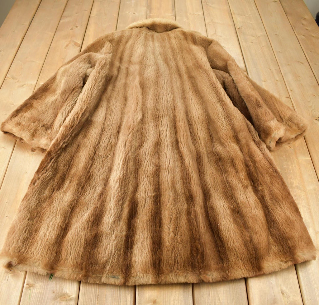 Vintage 1970s Artistic LTD Full Length Mink Fur Coat