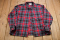 Vintage 1950s Pendleton Pure Wool Made In USA Button Up Shirt