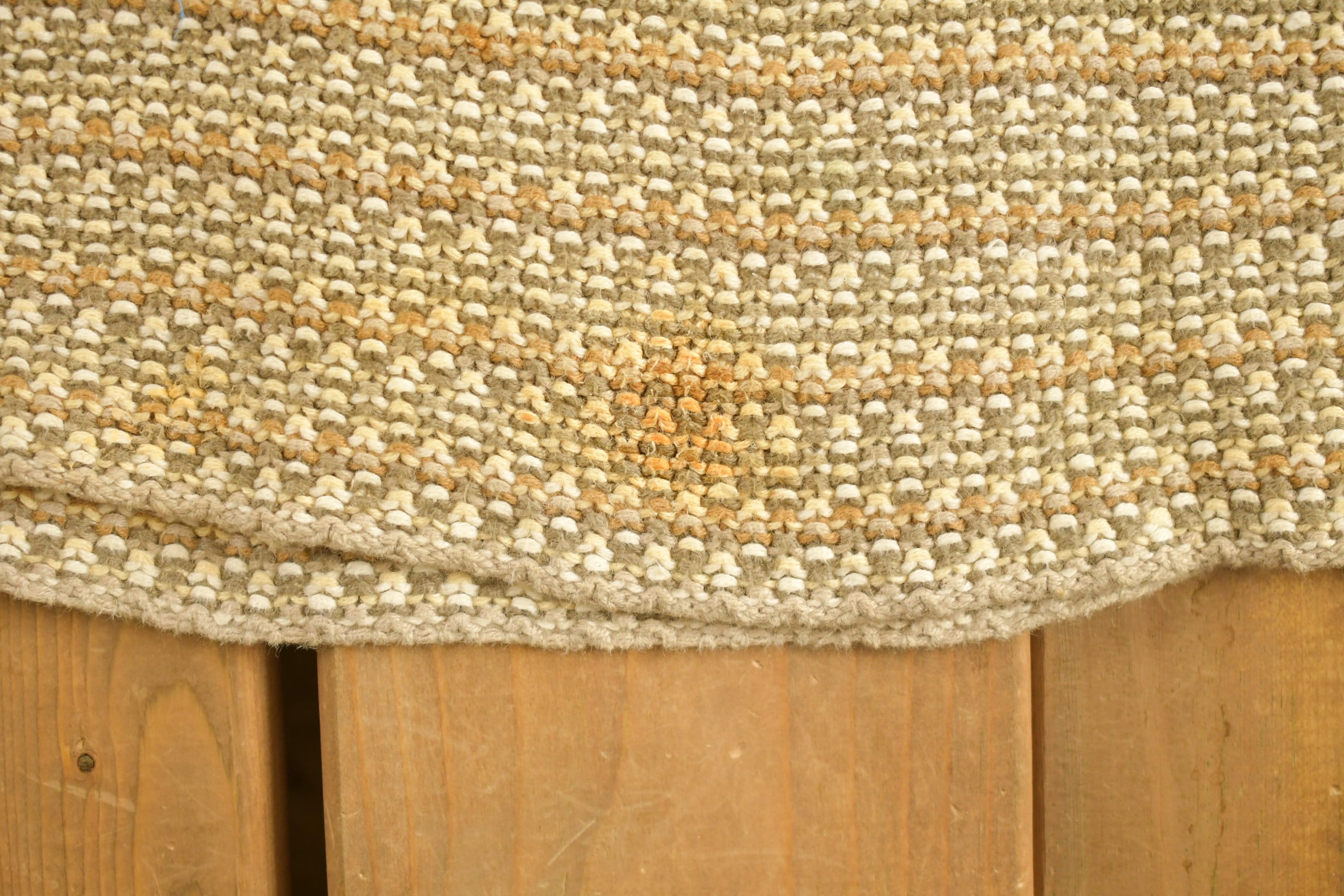 Vintage 1990s Beige Knitted Sweater /