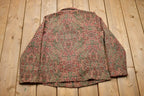 Vintage 1990's Willow Bay Paisley Zip Up Light Jacket