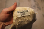 Vintage 1990s 100% Wool Hand Detailed Cable Knit Open Cardigan Sweater