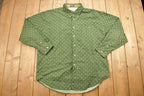 1990s Bungle Boy Paisley Theme Button Up Shirt