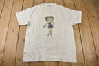 Vintage 1990s Betty Boop Cartoon Graphic T Shirt Size Large