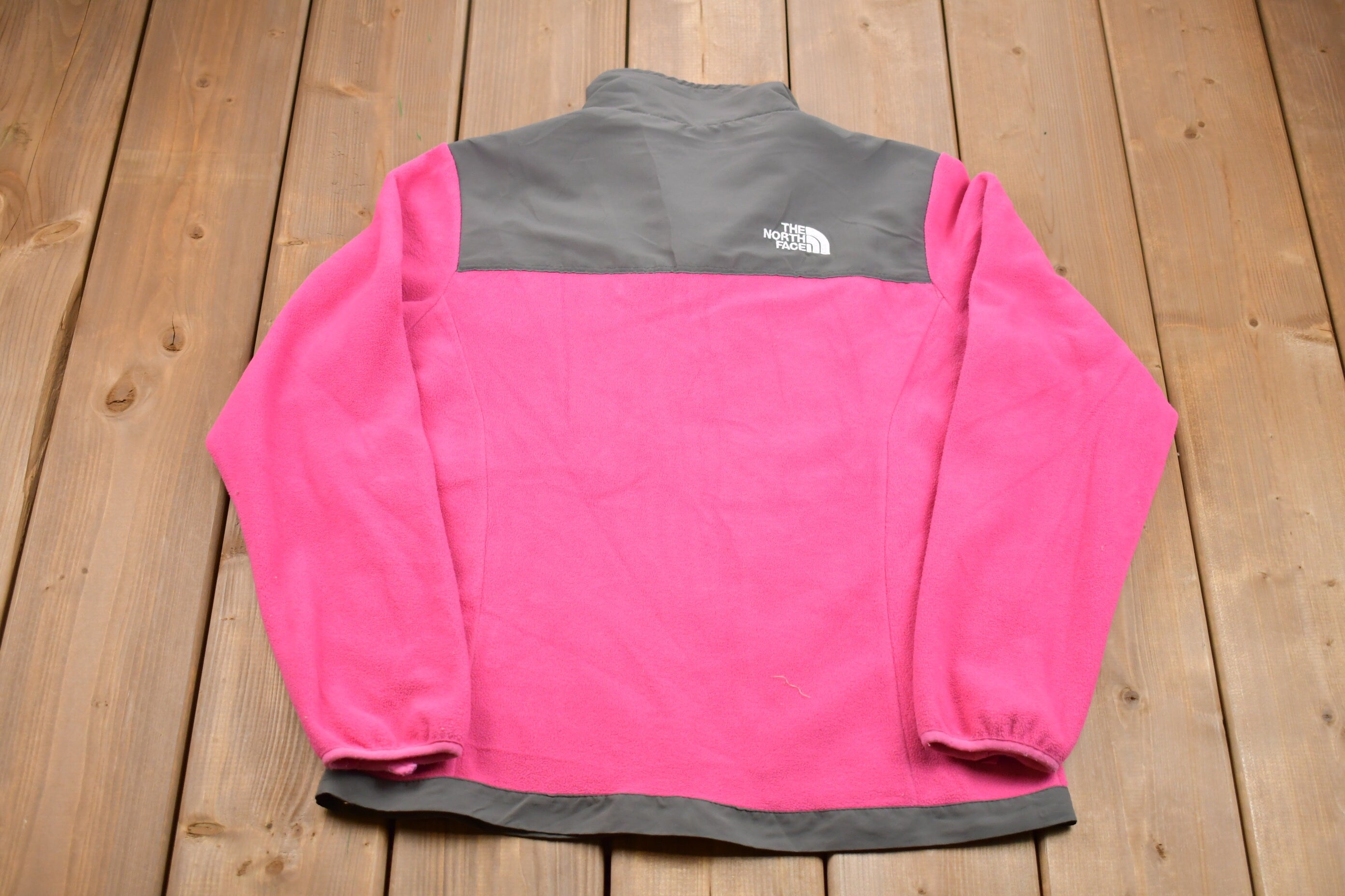 Vintage 1990s The North Face Denali Full Zip Fleece Sweater
