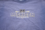 Vintage 1990s University of Michigan Wolverines Embroidered Collegiate T-Shirt