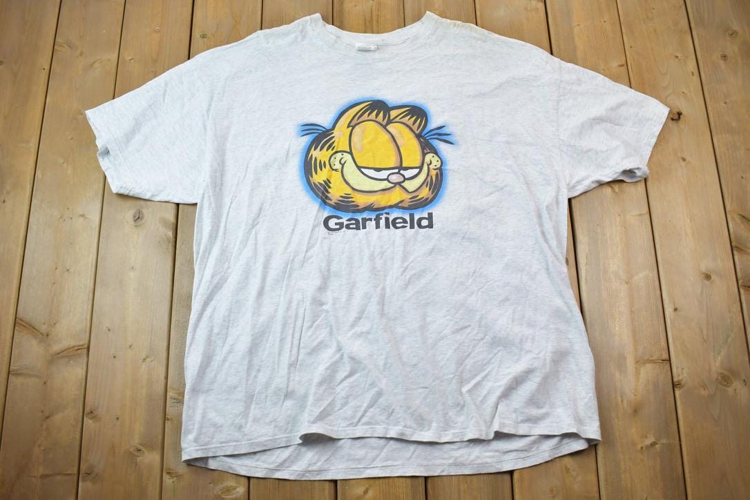 Vintage 1990s Garfield Impulse Wear Graphic T-Shirt