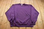 Vintage 1990s Jerzees Blank Crewneck Sweatshirt
