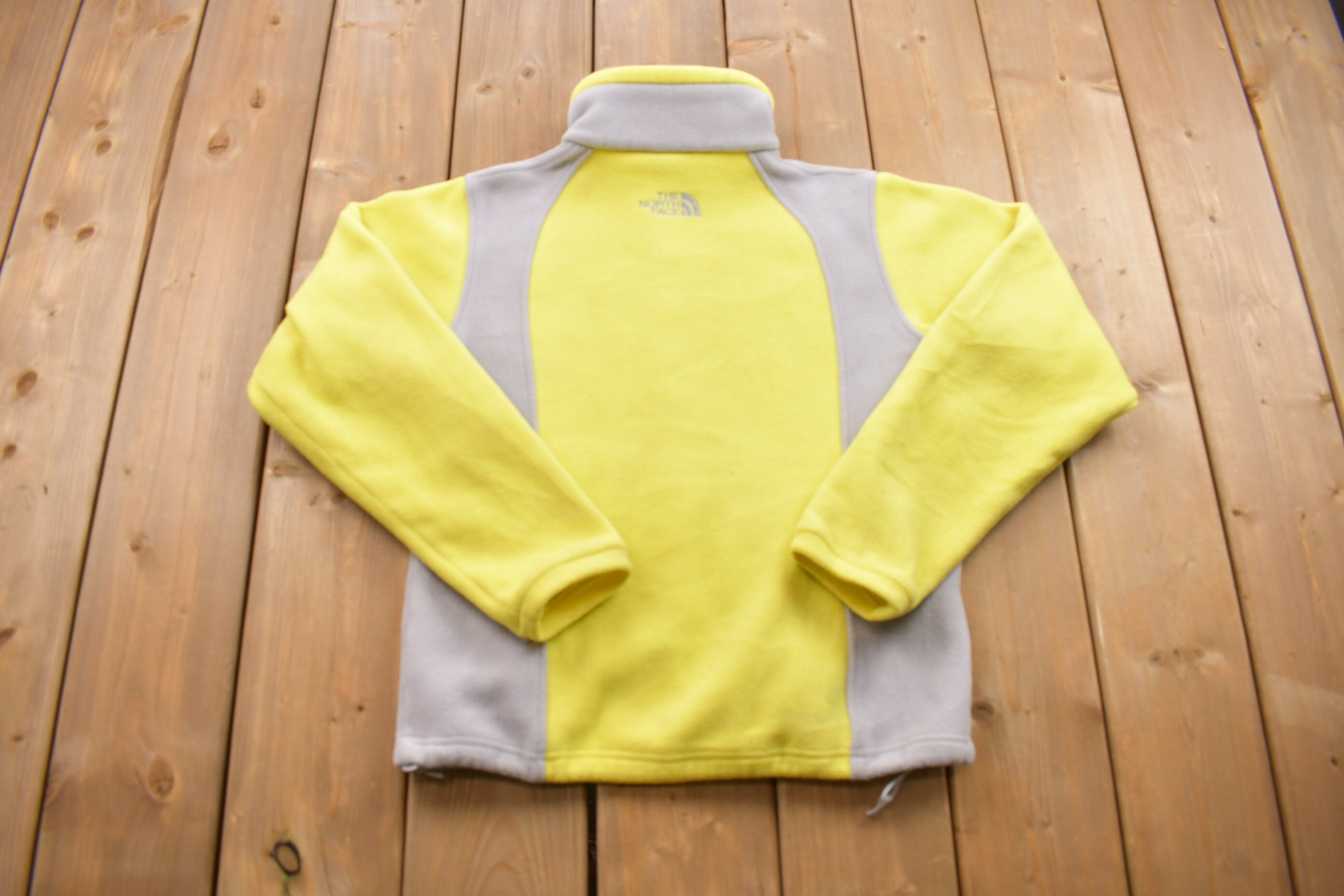 Vintage 1990s North Face Fleece Zip Up Sweater