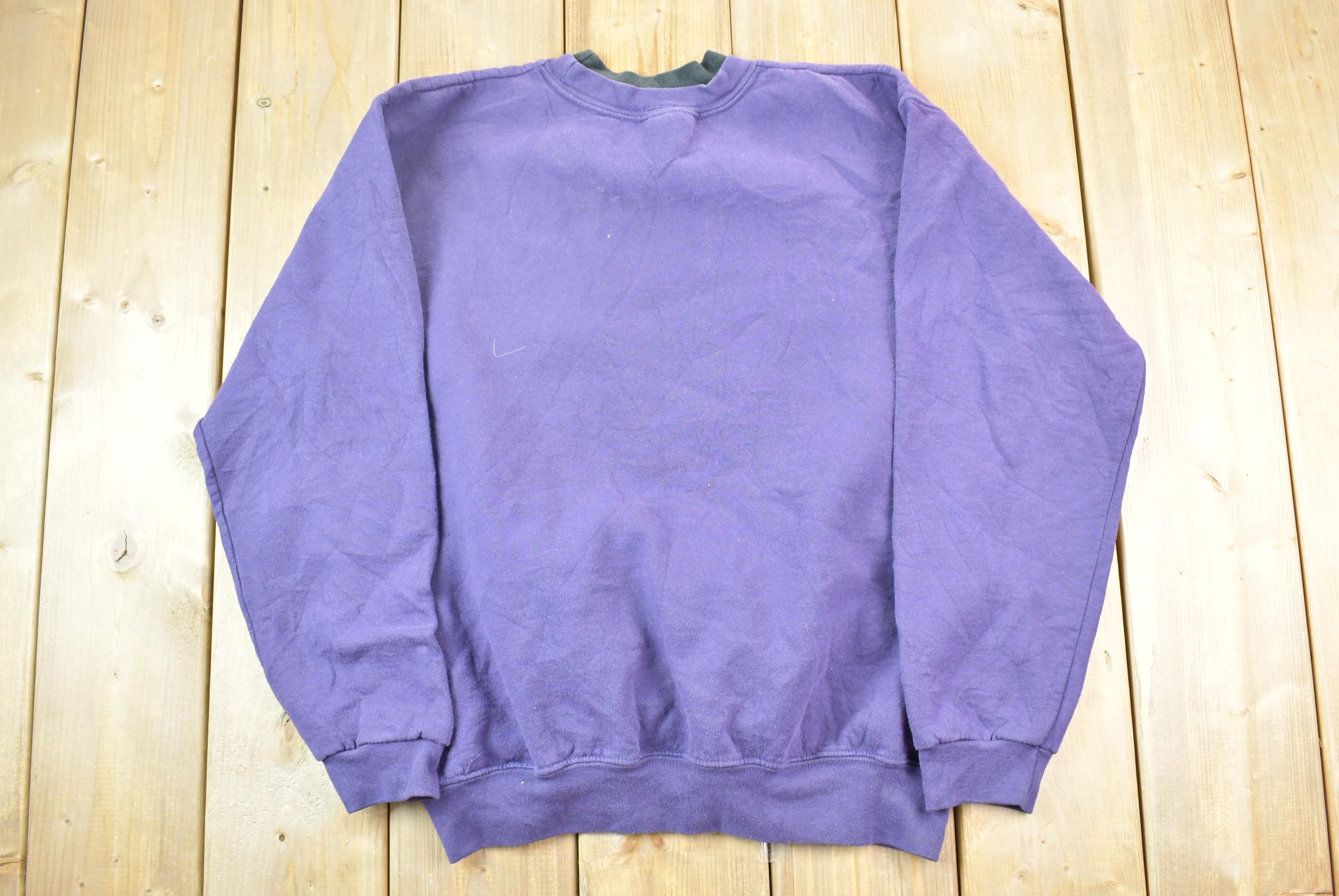 Vintage 1990s Top Stitch By Morning Sun Beaded Cute Crewneck Sweater