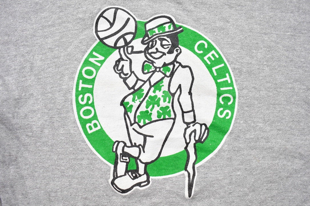 Vintage 1980s Boston Celtics Logo NBA Ravens T-Shirt / Sportswear / Basketball / Made In Canada