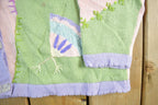 Vintage 90s Storybook Knits Embroidered Cardigan: Garden Grandma Sweater