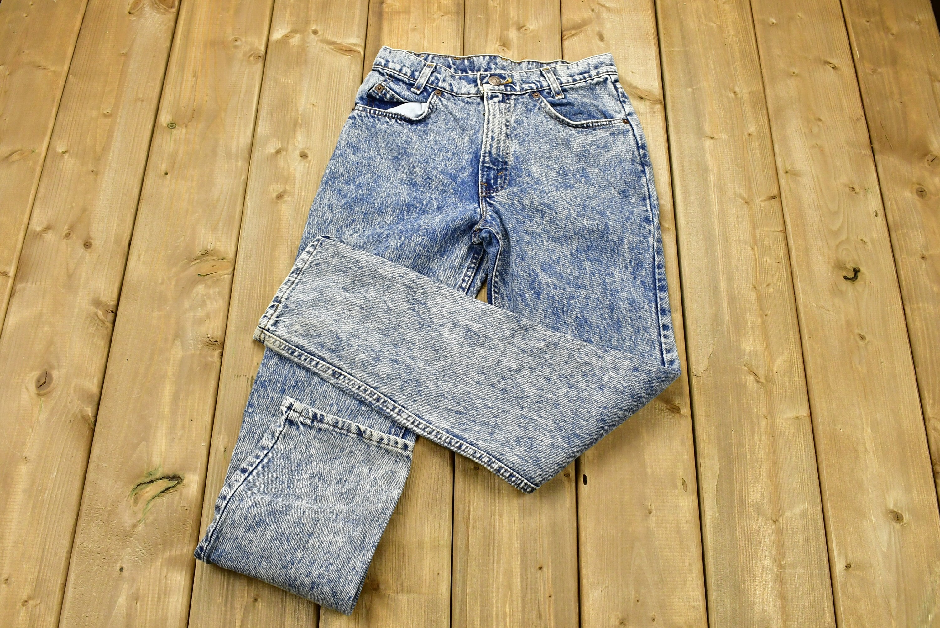 Vintage 1990s Levi's 550 Orange Tab Student Jeans Size 26 x 30