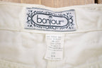 Vintage 1990's Brand New Bonjour White Jeans 24 x 30