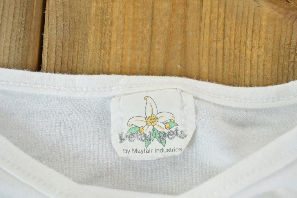 Vintage 1989 Strawberries Teddy Bear Single Stitch Tank Top