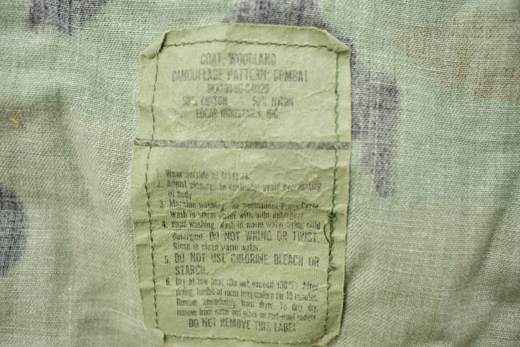 Vintage Military Button Up Shirt
