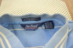 Vintage 1980s Par Four Sportswear Striped Collared Polo Shirt
