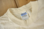 Vintage 1990s Sam Lu Wolf Graphic T Shirt Size Large