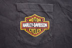 Vintage 1990s Carlton Harley Davidson Mantua Ohio Graphic T-Shirt