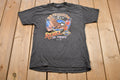 Vintage 1987 Rebel By Choice Harley Davidson Motorcycles Graphic T-Shirt