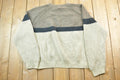 Vintage 1990s Woolrich Colour Block Horizontal Striped Knit Crewneck Sweater