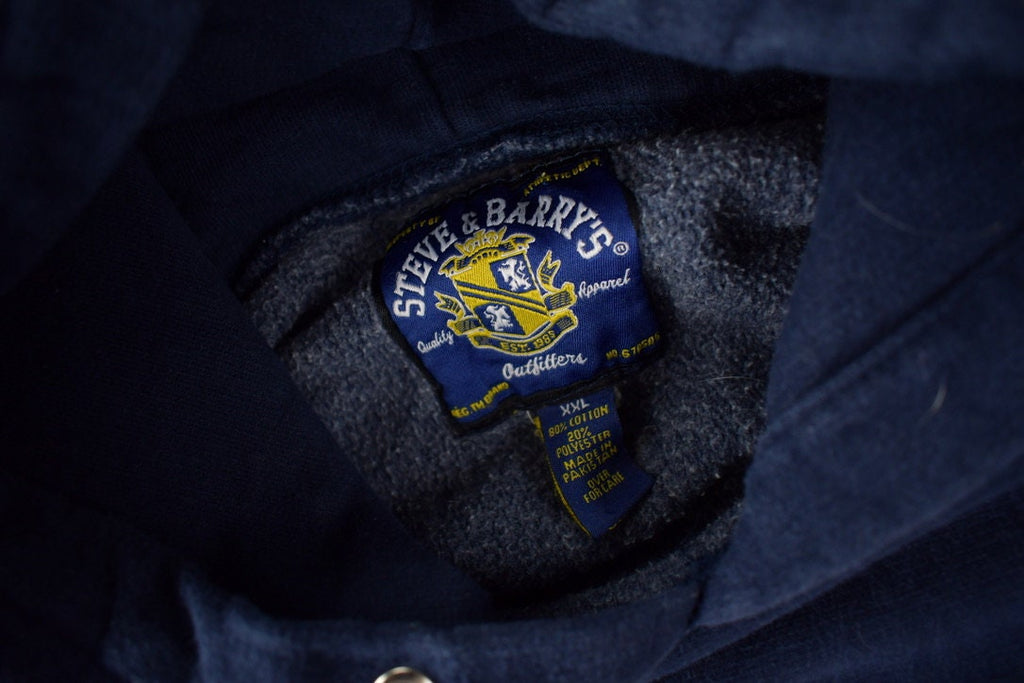 Vintage 1990s University Of West Virginia Heavy Weight Collegiate Hoodie Size XXL