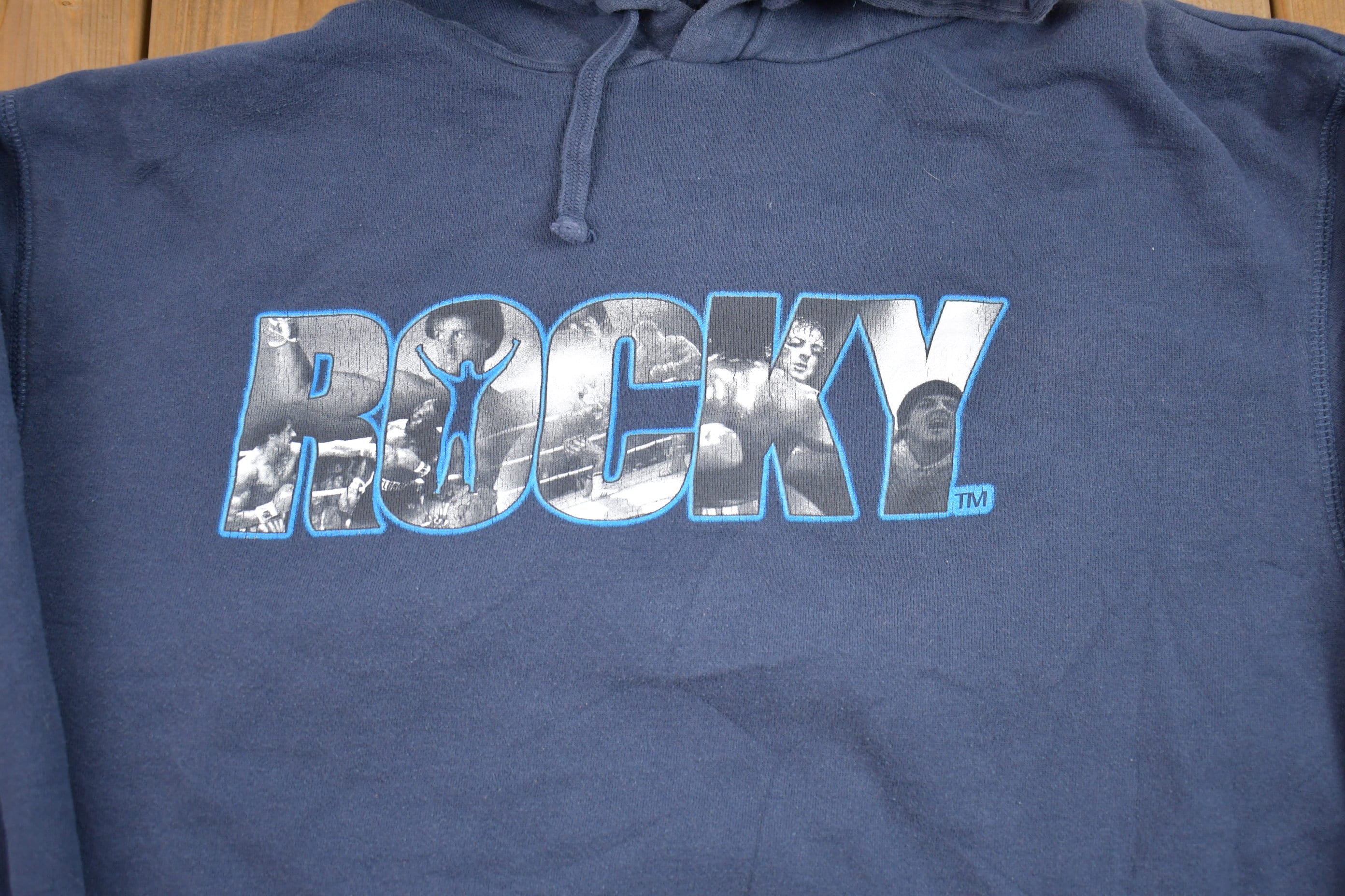 Vintage 1990s Rocky Graphic Hoodie