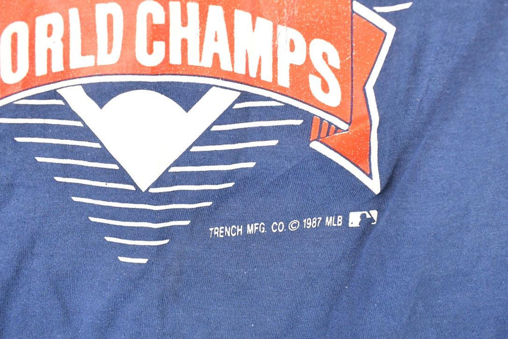 Vintage 1987 Screen Stars Best Minnesota Twins World Champs MLB T-Shirt Men's S