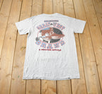 Vintage 1980s Great West Brand Single Stitch Graphic T Shirt Made In USA
