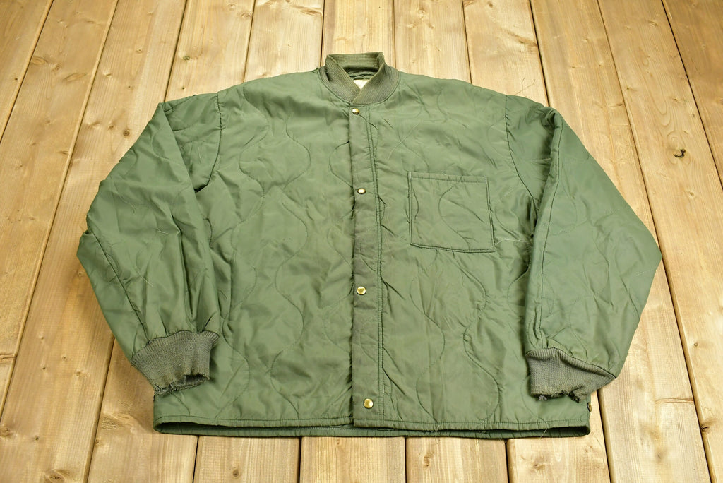 Vintage Army Military Flyer Jacket Liner /