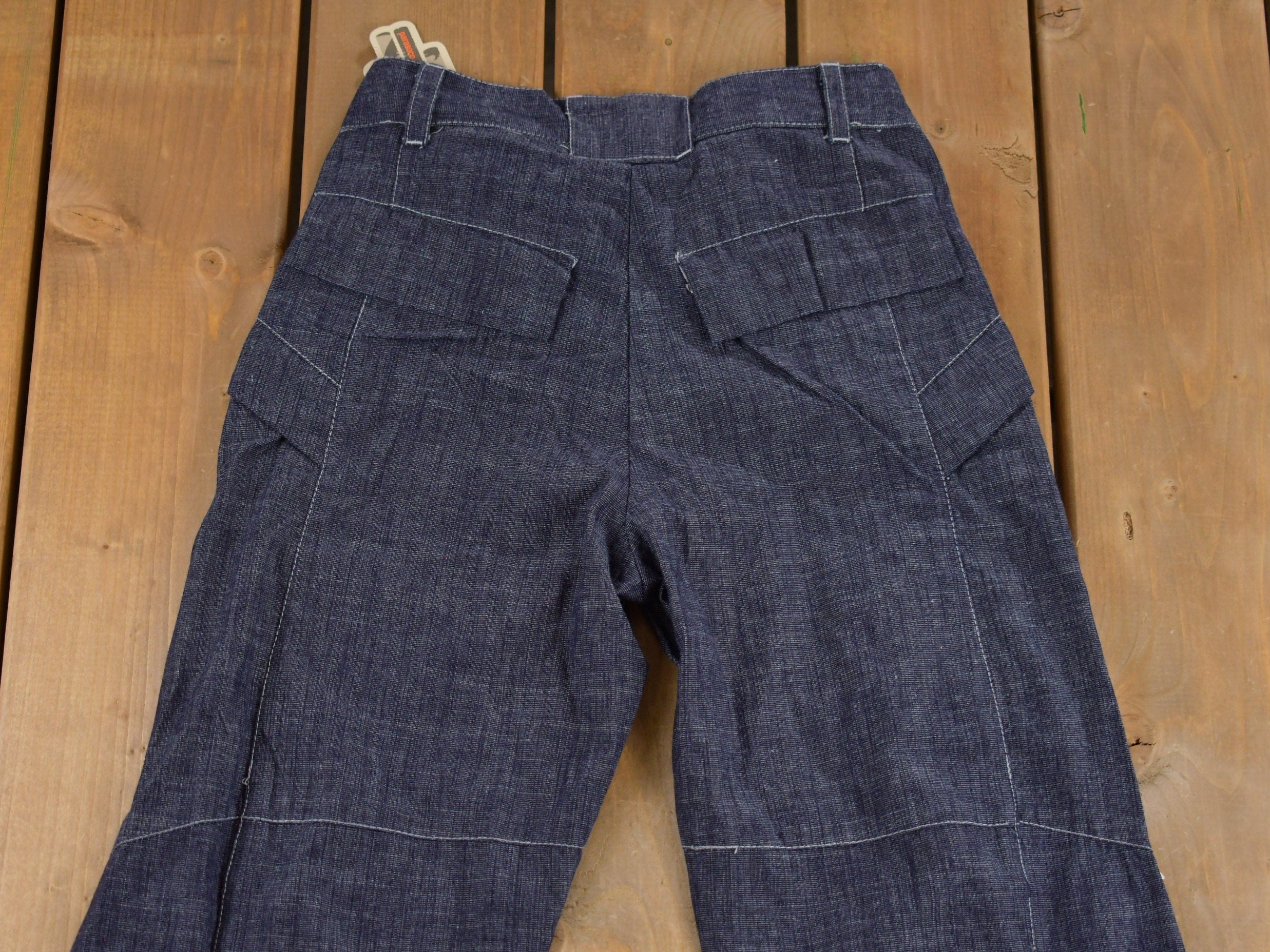 Vintage Deadstock 1997 Parasuco Flared Lowrise Y2K Style Jeans