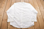 Vintage 1990s Arrow Button Up Dress Shirt