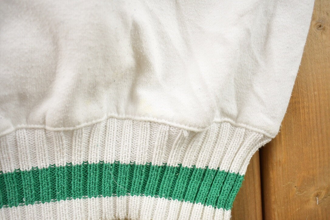 Vintage 1990s Cute Ornaments Boundary Waters Crewneck Sweater