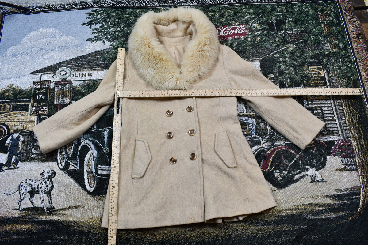 Vintage 1960s Sears Double Breasted Peacoat