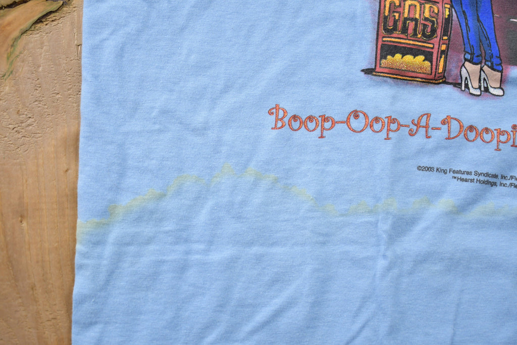 Vintage 2003 Betty Boop Going My Way Boop Ooop A Doopin Across America Graphic T-Shirt