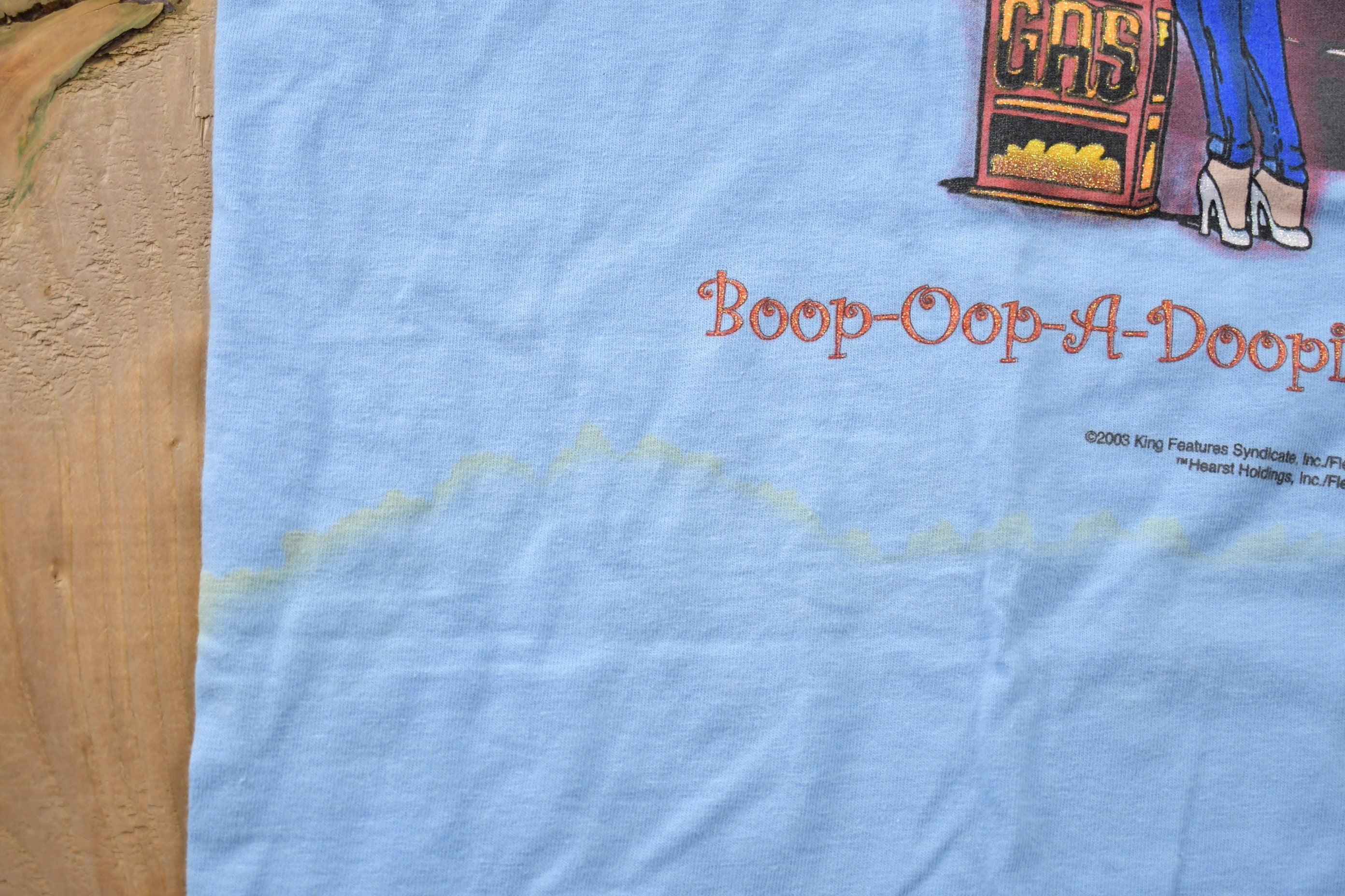 Vintage 2003 Betty Boop Going My Way Boop Ooop A Doopin Across America Graphic T-Shirt