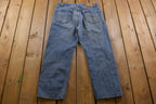 Vintage 1990s Levi's 505 Red Tab Jeans Size 34 x 26