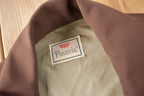 Vintage 1970s Levi's Panatela Tops Brown Western Style Button Up Shirt Made in USA Size XL