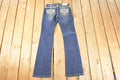 Vintage Deadstock Y2K Grace In LA Bedazzled Bootcut Low Rise Jeans Women's Size 26 x 32