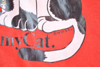Vintage 1980 Mommy Cat Souvenir Single Stitch Graphic Print T-Shirt Made In USA