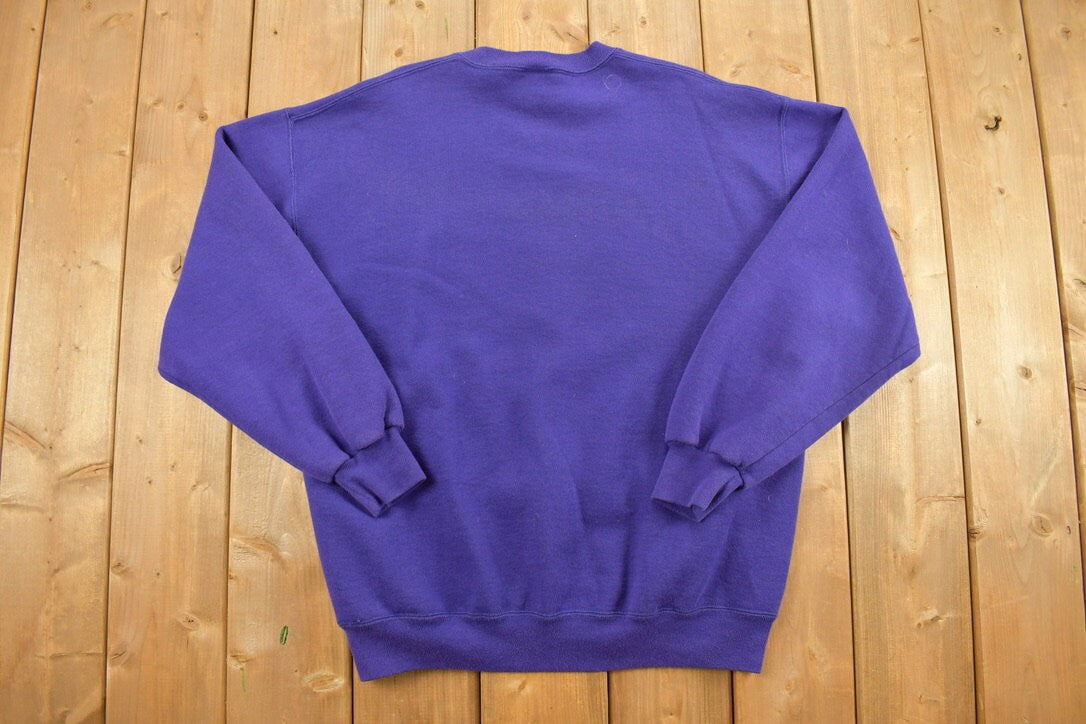 Vintage 1990s BC Central Colligate Athletic Russell Crewneck Sweatshirt