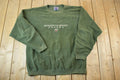 Vintage 1990s Mondetta Sport Olive Souvenir Crewneck Sweatshirt Made In USA