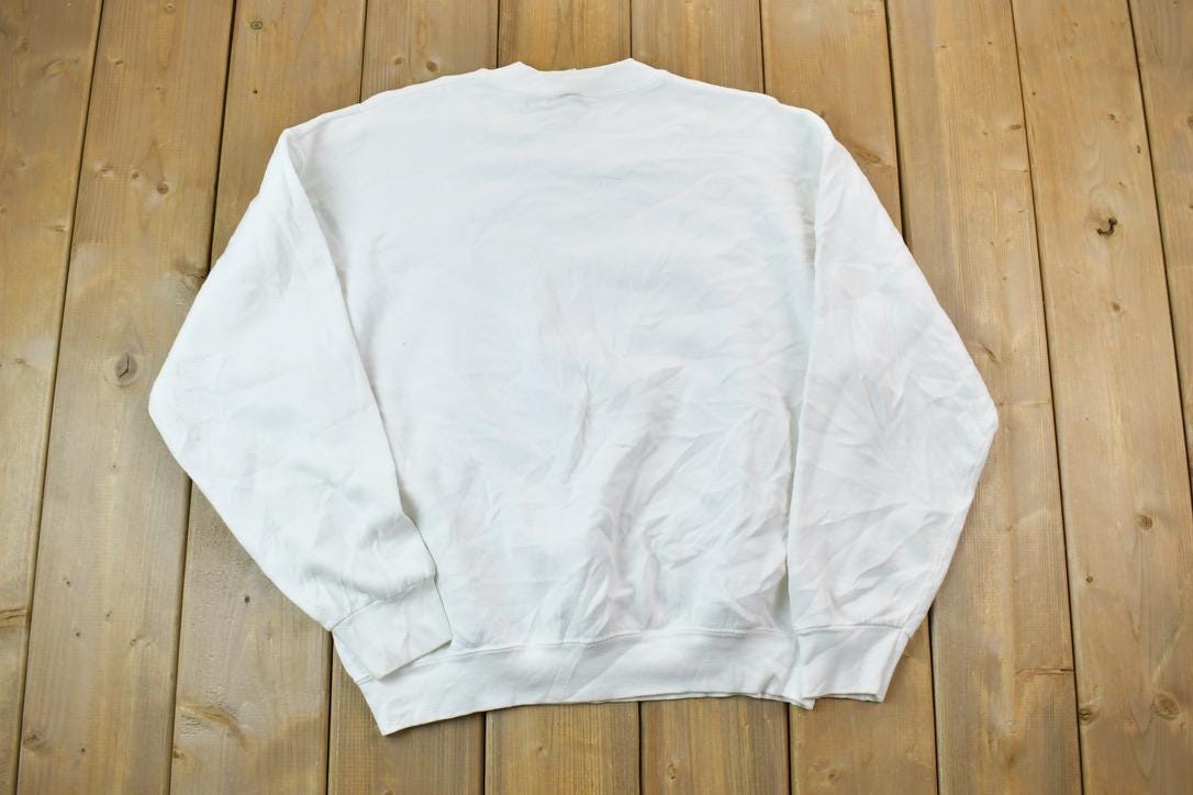 Vintage 1990s Trust In Jesus Norristown Pennsylvania Crewneck Sweatshirt