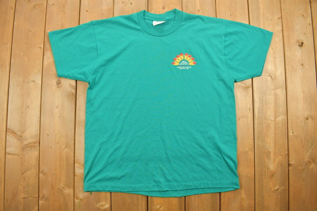 Vintage 1994 NRCan Activites Committe Graphic T-Shirt